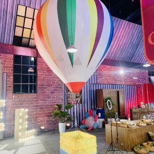 BÓNG KHÍ CẦU QUAY PHIM TRƯỜNG