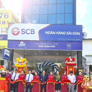 TỔ CHỨC KHAI TRƯƠNG NGÂN HÀNG SCB TRẦN NÃO 