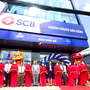 TỔ CHỨC KHAI TRƯƠNG NGÂN HÀNG SCB NHÀ BÈ