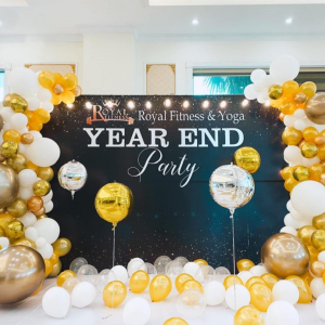 TRANG TRÍ YEAR END PARTY BACKGROUND 