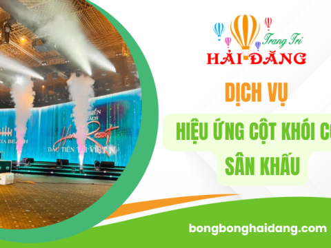 Dịch vụ hiệu ứng cột khói CO2 sân khấu uy tín và chuyên nghiệp